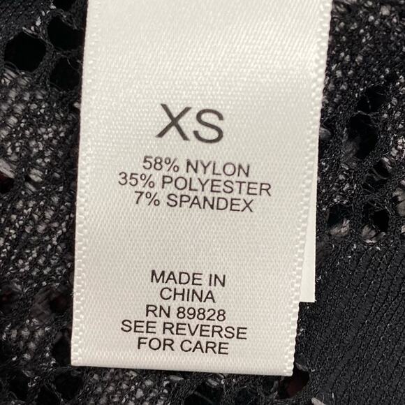 LOGO BY LORI GOLDSTEIN NWOT Lace Tie Front Cardigan XS Castlerock Style# A565484 - Picture 8 of 8